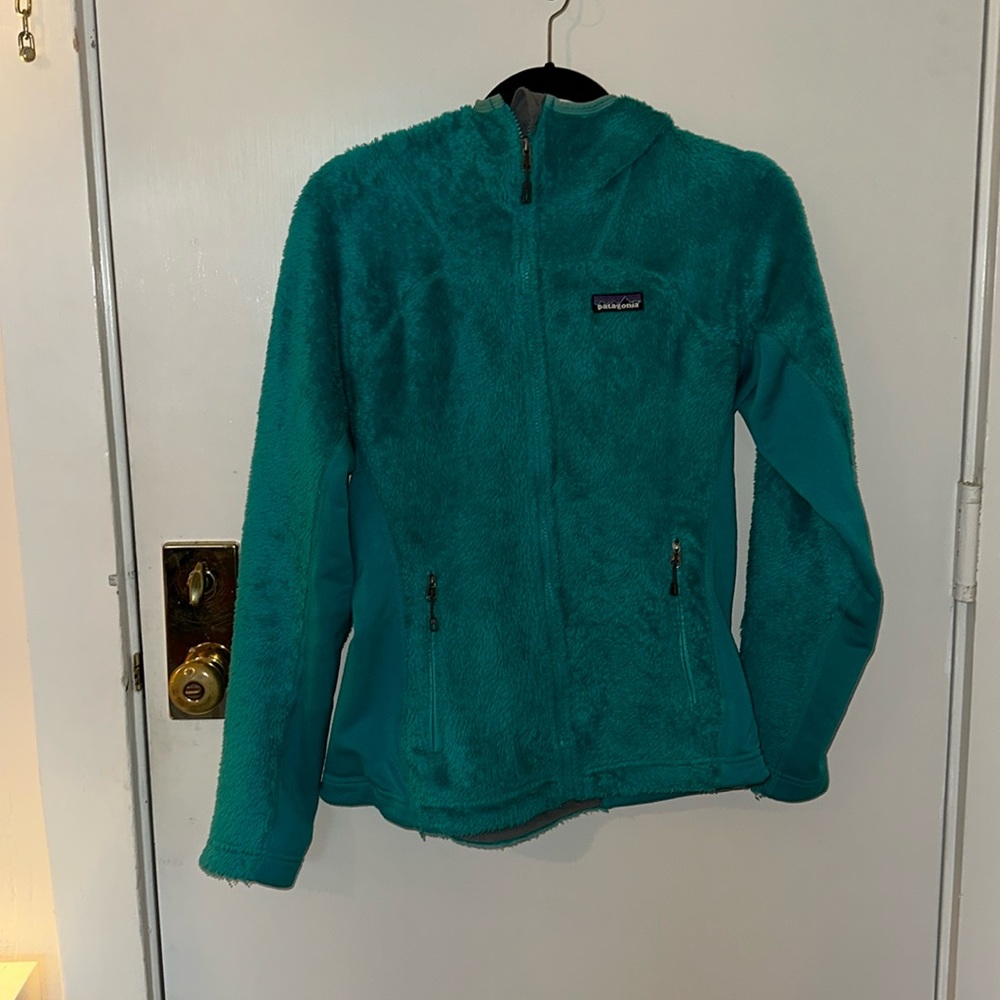Patagonia Women's R3® Hi-Loft Hoody Turquoise